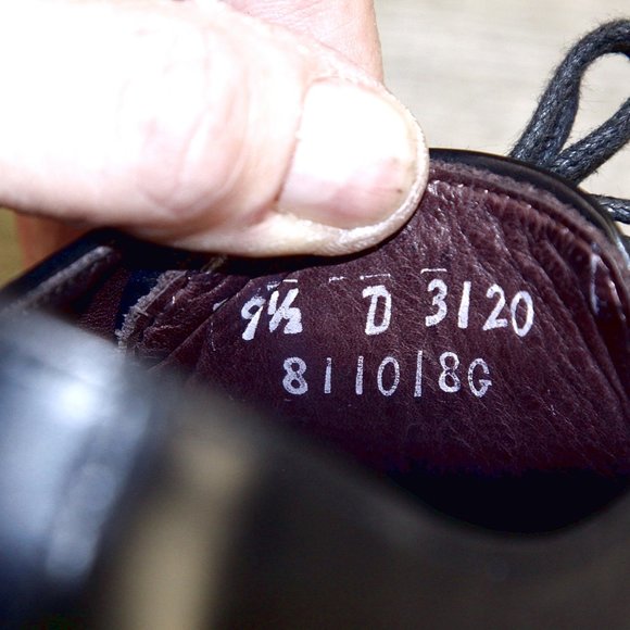 Allen Edmonds MSP Blucher 9.5 D Black * new Flannel Bags (add $15 Cedar Trees) main image 6